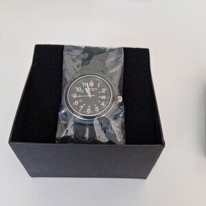Victorinox Men’s Original XL Black Stainless Steel Watch – 43mm